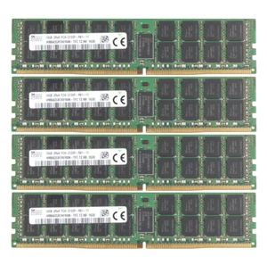 SK Hynix 4x 16GB 2RX4 PC4 2133P-RB1-11 DDR4 REG-ECC DIMM Server Memory RAM 1.2V - Picture 1 of 8