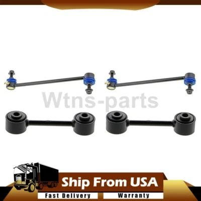 For 1998 1999 Plymouth Voyager BATTERY Front Rear Sway Bar Link Kit 4x - Image 1 of 4