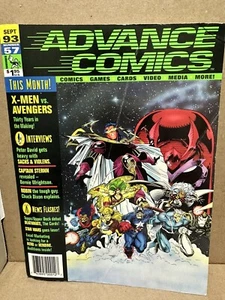 Advance Comics Sept 1993 57 xmen avengers Spawn Cover - Picture 1 of 3