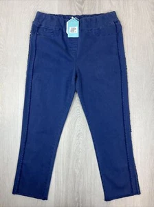 Blue Illusion Womens Blue Benjajean Jeggings Size XL (New) - Picture 1 of 9