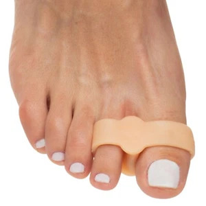 ZenToes Bunion Corrector Double Loop Silicone Gel Toe Separators Spacers 4 Count - Picture 1 of 11