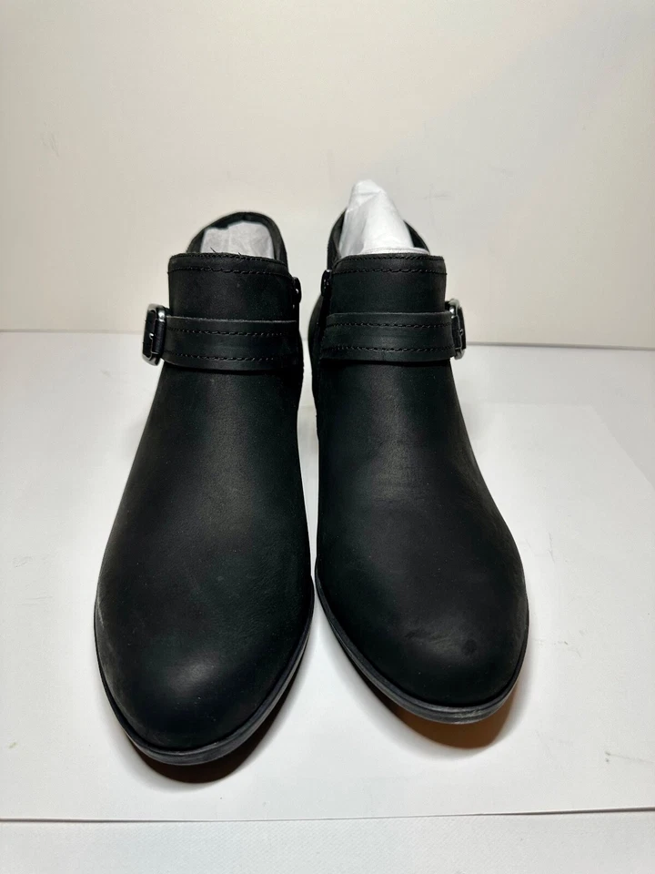 Women's Clarks Adreena Mid Booties 'Black' Style 61900