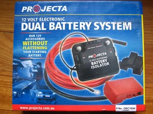 PROJECTA 150 AMP ELECTRONIC 4WD DUAL BATTERY KIT 4x4 - Bild 1 von 3
