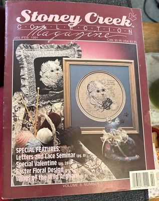 Vtg Rare Stoney Creek Collection Jan/Feb 1991 - Image 1 of 4