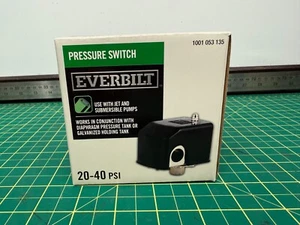 Everbilt Pressure Switch for Well Pumps 20-40 20/40 20 40 psi 1001 053 135 pump - Picture 1 of 5