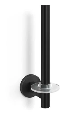 ZACK Toilettenpapierhalter SCALA Ersatz WC Rollenhalter schwarz 40851 - Bild 1 von 2