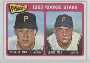 1965 O-Pee-Chee 1965 Rookie Stars John Gelnar Jerry May #143 Rookie RC