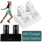 Rechargeable Batteries Charging Station For Nintendo Wii Remote Controller
