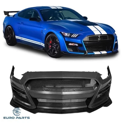 Se adapta a Ford Mustang GT500 2015-2017 estilo parachoques delantero conversión repuesto Foto 1 de 4