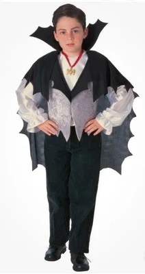 CLASSIC VAMPIRE DRACULA HALLOWEEN COSTUME CHILD SIZE MEDIUM 8-10 - Image 1 of 3