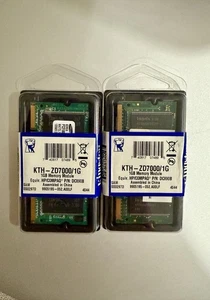 Kingstone 1GB Memory Module KTH-ZD7000/1G - Set of 2 - Picture 1 of 4