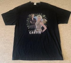 Stargate Sg1 T Shirt Samantha Carter Men’s XL - READ Discoloration - Picture 1 of 10