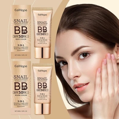 Golden Snail Protective BB Cream Moisturizing Waterproof Proof Makeup| S8U7 - Image 1 of 4