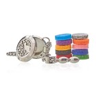 Ancient Wisdom Bracciale Diffusore Olio Essenziale In Acciaio, Silver