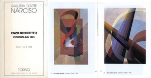 BENEDETTO, Enzo - Enzo Benedetto futurista dal 1923 - Imagen 1 de 1