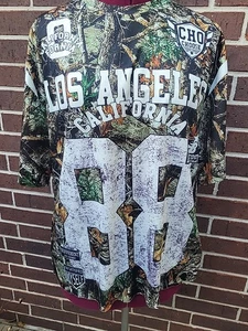 T-shirt maglia manica corta ROMWE Street Life uomo 88 numeri rami taglia med - Foto 1 di 12