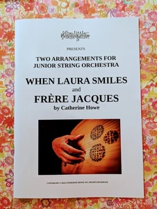 2 Easy Arrangements for Junior String Orchestra When Laura Smiles/Frere Jacques - Picture 1 of 6