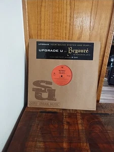 BEYONCE feat. JAY-Z Upgrade U 12" Single EX 2006 Sony Promo B'Day Hype Sticker - Picture 1 of 3