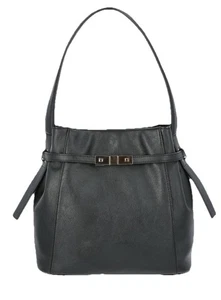 Time and Tru Mujer Dalton Bolso de Hombro, Bastón Marrón Cartera Bandolera - Imagen 1 de 10