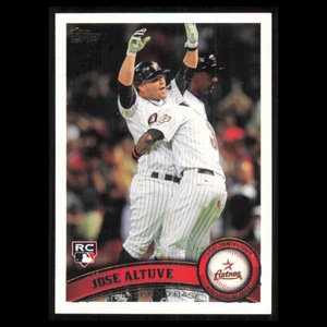 Jose Altuve Rookie #US132 2011 Topps Update Houston Astros Baseball Card MLB NM - Picture 1 of 3