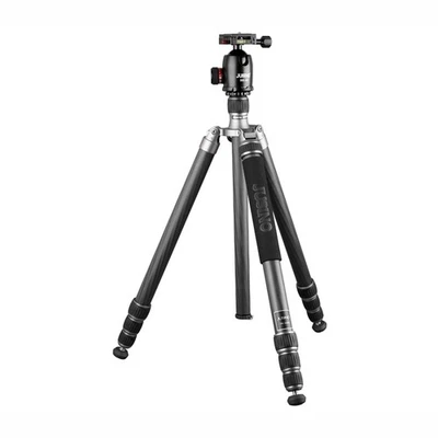 JUSINO Profi Traveller Tripod Monopod + Stativkopf TK-324C+BH-68 Karbon - Bild 1 von 4