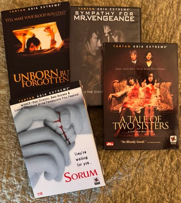 LOT 1 - FOUR HORROR S. KOREAN DVDS LN 3 WITH SLIPCASES & 1 NO SLIPCASE ALL LN - Image 1 of 4