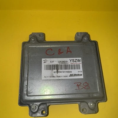 Módulo informático motor Chevrolet Malibu 09 ECU ECM PCM 12629019 YSZW 12612397 Foto 1 de 3