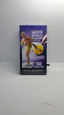 Billy's Boot Camp: Mission Two - Maximum Power VHS New - Image 1 of 4