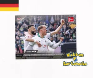 2024 Topps NOW Bundesliga 140 Robin Hack Base Borussia Mönchengladbach - Bild 1 von 1