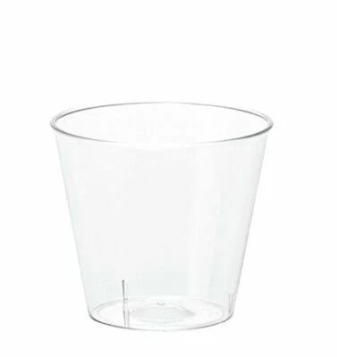 500pc 1 oz Shot Cups Disposable Clear Plastic Glasses Bomber Shooter Wine - Image 1 of 3