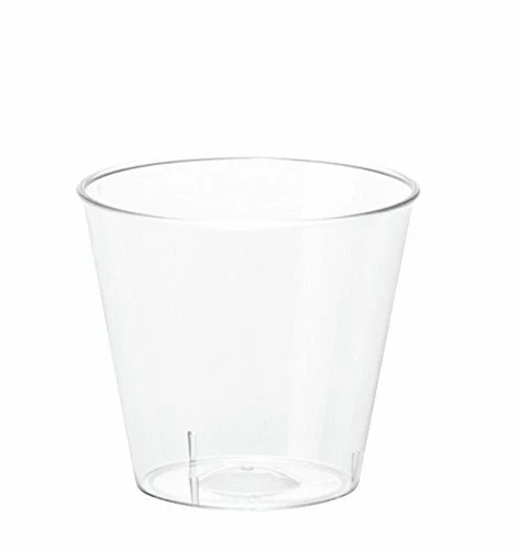 500pc 1 oz Shot Cups Disposable Clear Plastic Glasses Bomber Shooter Wine - Image 1 of 3