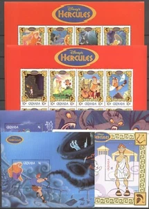 Walt Disney, Hércules - Granada - ** Estampillada sin montar o nunca montada 1997-1998 - Imagen 1 de 2