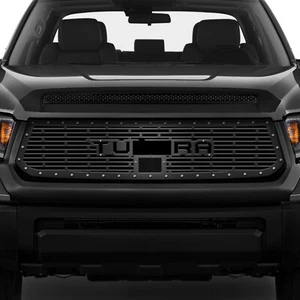 300 INDUSTRIES Aftermarket Steel Grille for 2018-2021 Tundra Truck TUNDRA BLACK - Picture 1 of 3