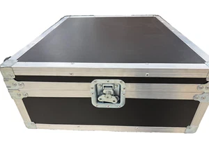 Savil Wood/ Aluminum Case Secure Storage Box with foam padding - Picture 1 of 5