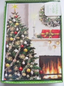 Caja mágica de papel tarjetas y sobres de Navidad 16 unidades - Imagen 1 de 2
