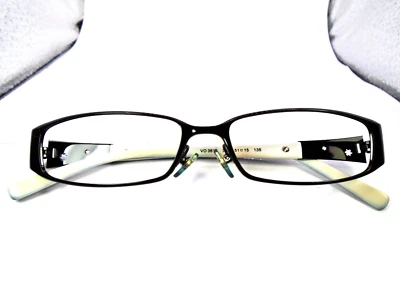 Vogue VO 3617 352 Black/White 51-15-135 Womens Eyeglasses Frames - Image 1 of 4