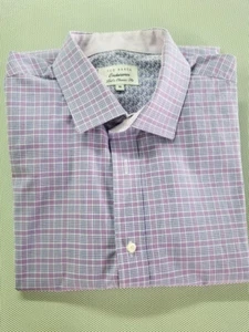 Ted Baker Endurance Mens Dress Shirt Size 16 Classic Fit PLAID - Picture 1 of 4