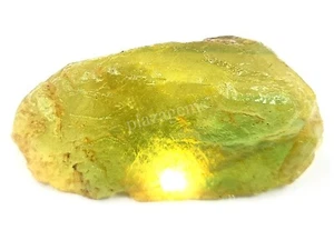 350.00 CT Natural Green Garnet Rough EGL Certified Loose Gemstone 5FRB - Picture 1 of 10
