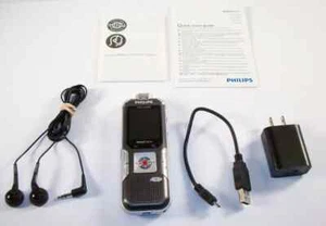 Philips DVT6010 Voice Tracer Digital Voice Audio Recorder 3 Mic System Handheld - Picture 1 of 5