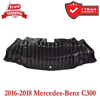 Engine Splash Shields For 2016-2018 Mercedes-Benz C300 Front MB1228184 - Image 1 of 4