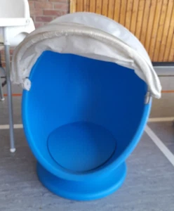 Sitzei blau und weiß - IKEA - Bild 1 von 2