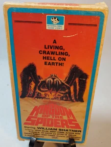 Kingdom of the Spiders Interglobal VHS 1977 William Shatner Horror Nice! - Picture 1 of 8