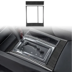 For Chrysler 300 300C 05-07 Gear Shift Frame Cover Sticker Carbon Fiber BLACK - Imagen 1 de 7