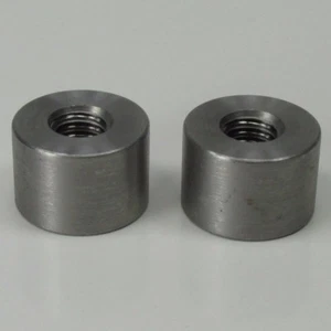 5/16-18 Short Straight Threaded Steel Bungs (4) DIY Fabrication Builder USA MADE - Picture 1 of 4