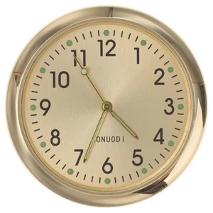 Mini reloj automotriz de cuarzo tablero de instrumentos de coche reloj adhesivo para tablero de coche - Imagen 1 de 11