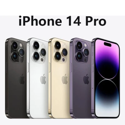 Nuovo Apple iPhone 14 Pro 5G 128GB/256GB Dual SIM IOS Sbloccato 6.1" Smartphone - Immagine 1 di 4