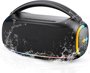 Altavoz Bluetooth Portátil con Sonido Estéreo 60W, BassUp, BT5.3,12 Horas de Reproducción - Imagen 1 de 8