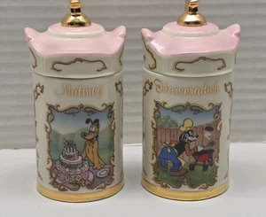 WALT DISNEY GEWÜRZDOSE SAMMLUNG 1995 PORZELLAN DOOF MEERRETTICH PLUTO NUSS - Bild 1 von 8