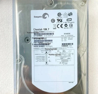 SEAGATE ST3146707LC 146GB 10K 3.5" U320 SCSI HARD DRIVE HDD Quick delivery - Image 1 of 4