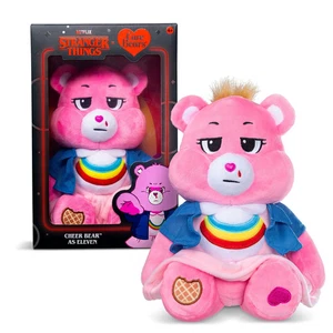 Netflix Care Bears x Stranger Things Cheer Bear as Eleven 12" PLUSH NEW In BOX - Picture 1 of 3